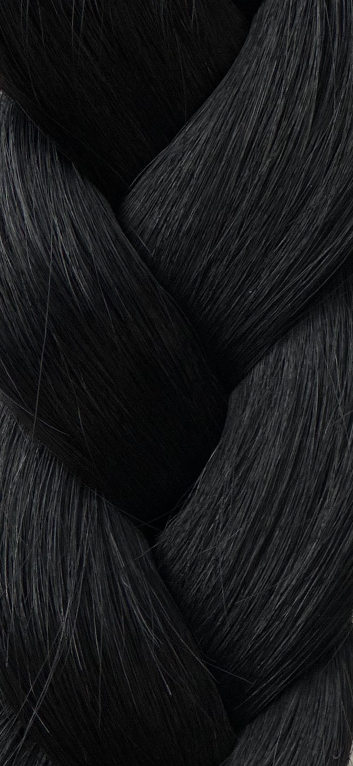 Onyx Leggera weft, braided.